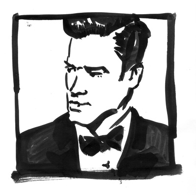 Ink Drawing, Justin Timberlake