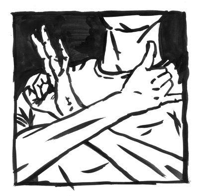 Alex Richmond  Ink Drawing 
